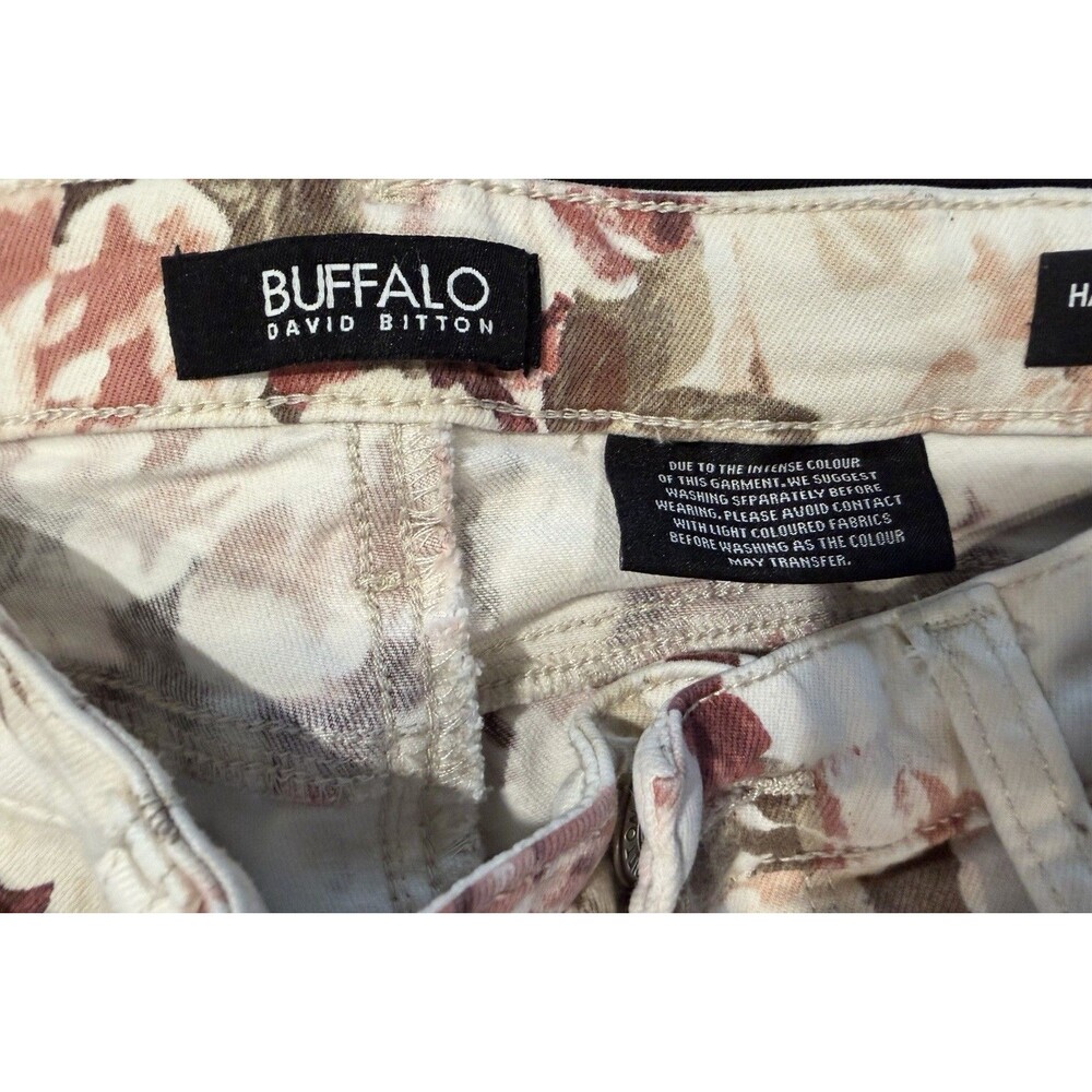Buffalo David Bitton Women’s High-Rise Ankle Skinny Jeans | Beige | Size-4/27 - Picture 7 of 9